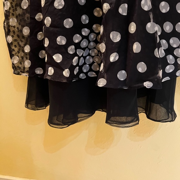 Ruben Panis Vtg Sheer Silk dress with 3 layers sheer silk under dress. - Picture 15 of 15